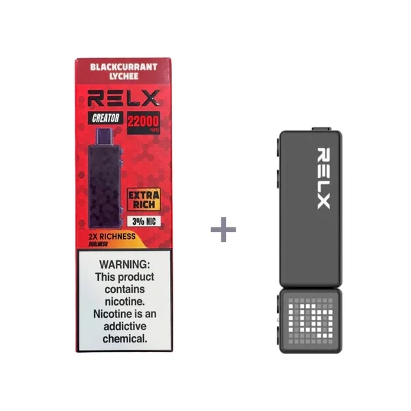 RELX Creator 22000口拋棄式電子煙 | 悅刻積木一次性電子煙
